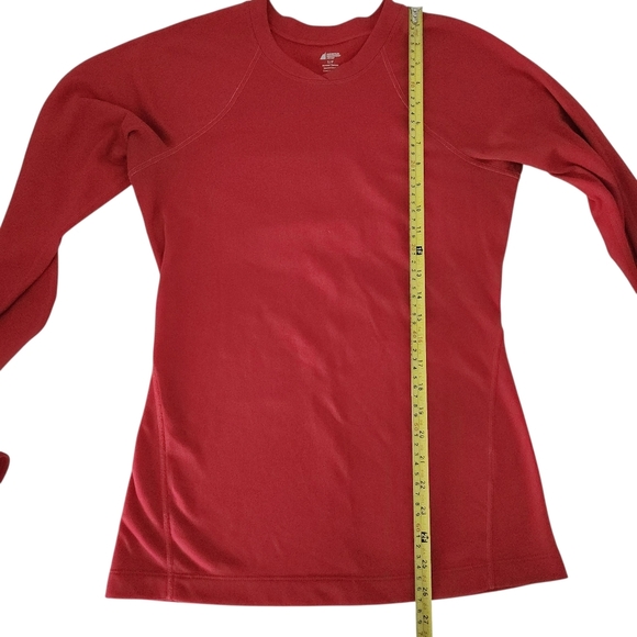 MOUNTAIN EQUIPMENT CO-OP Red Performance Long Sleeve Top size small - Picture 9 of 12